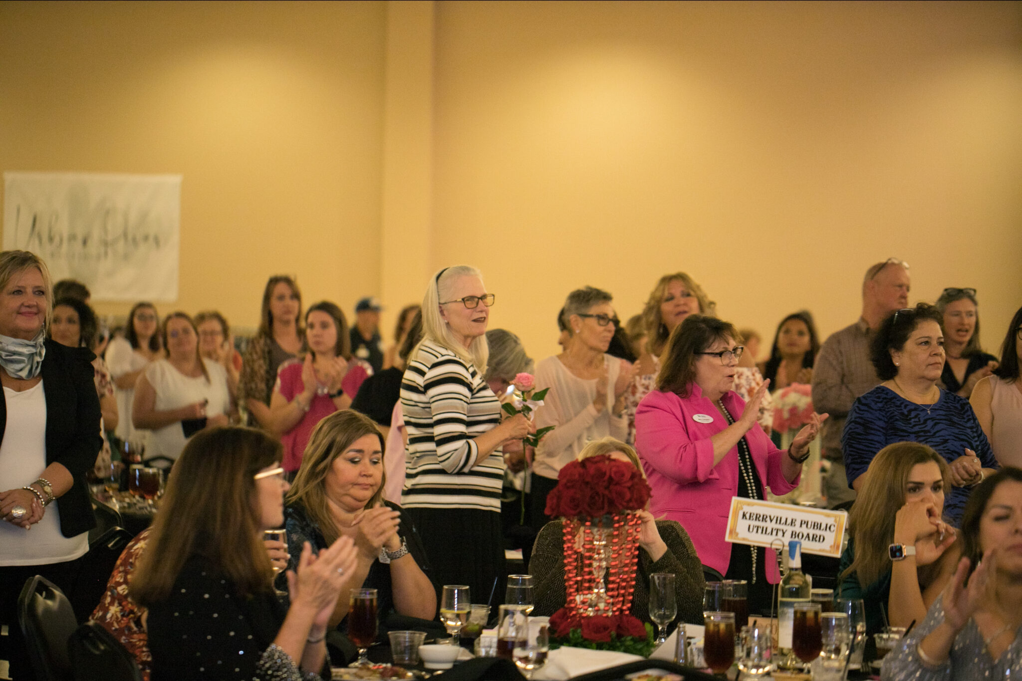 Guests attending the Baubles and Beads Cancer Fundraiser